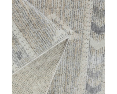 Ковер Турецкий OZKAPLAN KARPET OLBIA дизайн B0803A GREY-L.BEIGE
