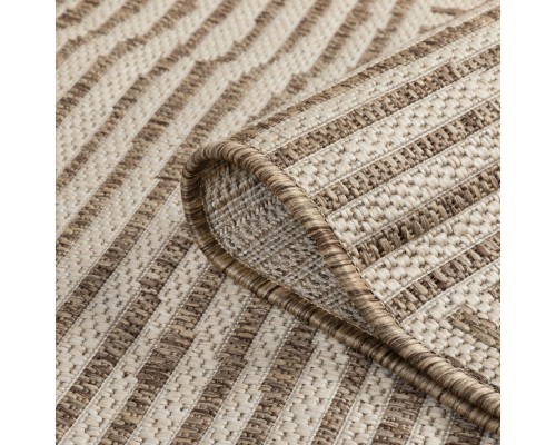 Ковер Турецкий Bade dis SIDE дизайн F8651 BROWN-BEIGE