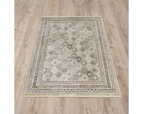 Ковер Турецкий OZKAPLAN KARPET OLBIA дизайн B0235A BEIGE-L.BEIGE