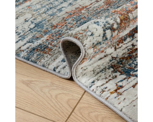 Ковер Турецкий OZKAPLAN KARPET OLBIA дизайн B0644B BLUE-GREY
