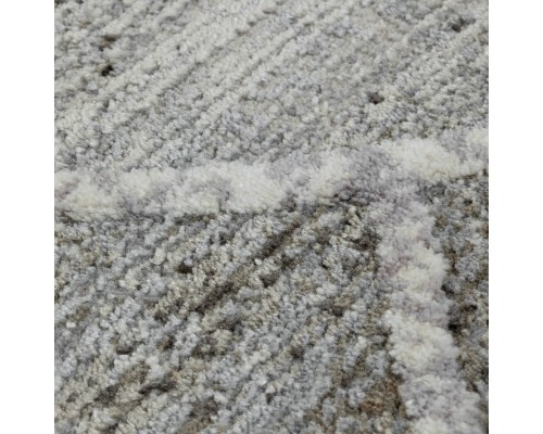 Ковер Турецкий OZKAPLAN KARPET OLBIA дизайн B0607B WHITE-ANTHRACITE