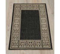 Ковер Турецкий Canan PAROS дизайн 8899A BLACK-CREAM