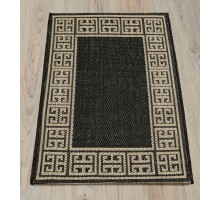 Ковер Турецкий Canan PAROS дизайн 8899A BLACK-CREAM