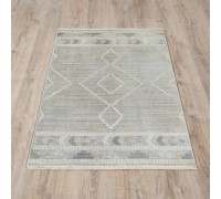 Ковер Турецкий OZKAPLAN KARPET OLBIA дизайн B0803A GREY-L.BEIGE