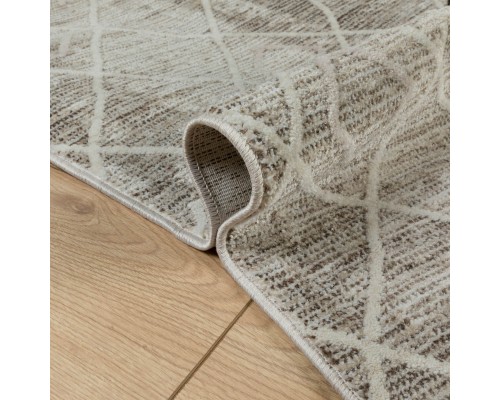 Ковер Турецкий OZKAPLAN KARPET OLBIA дизайн B0648A MINK-L.BEIGE