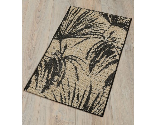 Ковер Турецкий Canan PAROS дизайн A958A BLACK-CREAM