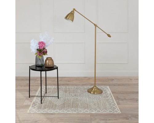 Ковер Турецкий OZKAPLAN KARPET OLBIA дизайн B0800A BEIGE-WHITE