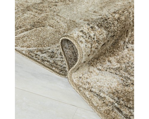 Ковер Турецкий Ahenkli Tekstil GLADIS дизайн M716A CREAM-CREAM