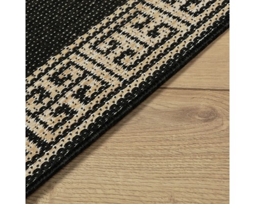 Ковер Турецкий Canan PAROS дизайн 8899A BLACK-CREAM