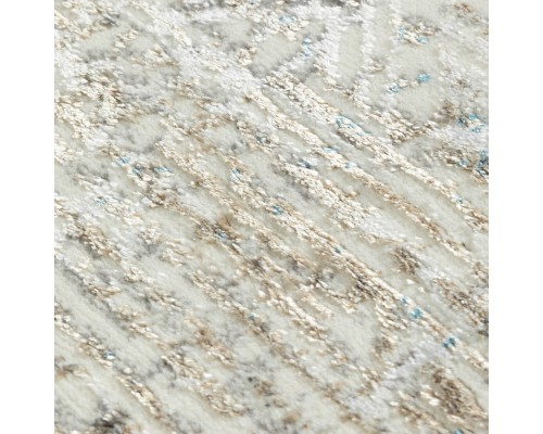 Ковер Турецкий ULUBEY IPLIK / BEHRAM ADARA дизайн T2224LL CREAM-VIZON