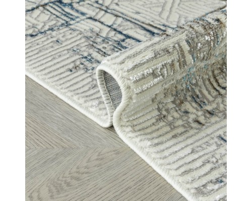 Ковер Турецкий ULUBEY IPLIK / BEHRAM ADARA дизайн T1871LL BLUE-BLUE