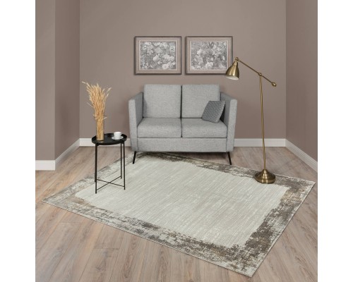 Ковер Турецкий ULUBEY IPLIK / BEHRAM ARMINE дизайн T1702RC GREY-CREAM