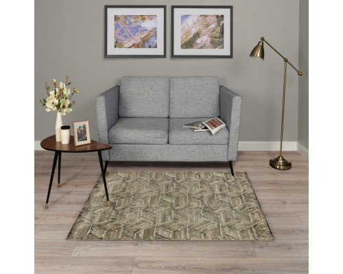 Ковер Турецкий Ahenkli Tekstil GLADIS дизайн M699A BEIGE-BEIGE