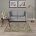 Ковер Турецкий Ahenkli Tekstil GLADIS дизайн M699A BEIGE-BEIGE