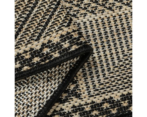 Ковер Турецкий Canan PAROS дизайн A946A BLACK-CREAM