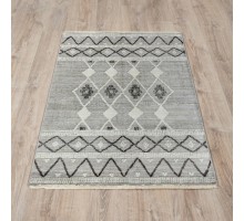 Ковер Турецкий OZKAPLAN KARPET OLBIA дизайн B0592B ANTHRACITE-GREY