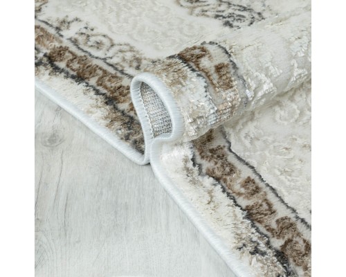Ковер Турецкий ULUBEY IPLIK / BEHRAM SIRIUS дизайн T1586LL CREAM-CREAM