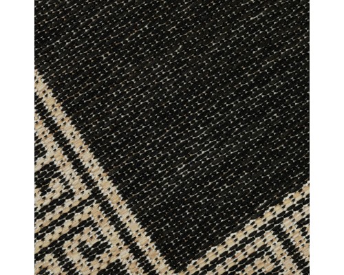 Ковер Турецкий Canan PAROS дизайн 8899A BLACK-CREAM