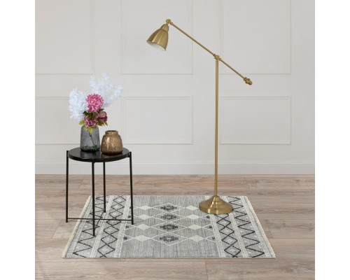 Ковер Турецкий OZKAPLAN KARPET OLBIA дизайн B0592B ANTHRACITE-GREY
