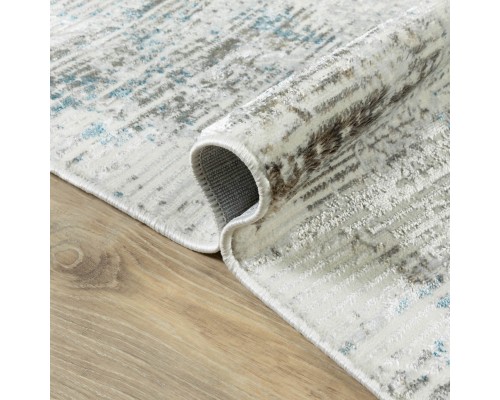 Ковер Турецкий ULUBEY IPLIK / BEHRAM ADARA дизайн T2224LL CREAM-GREY