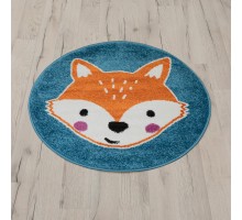 Ковер Турецкий AHENKLI COLOR дизайн L469A BLUE-ORANGE