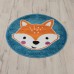 Ковер Турецкий AHENKLI COLOR дизайн L469A BLUE-ORANGE