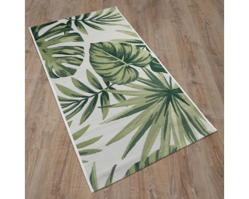 Ковер Турецкий YAKAR TEKSTIL GREEN BAY дизайн 6240-1 GREEN-WHITE