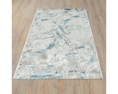 Ковер Турецкий ULUBEY IPLIK / BEHRAM ADARA дизайн T1880LL CREAM-BLUE