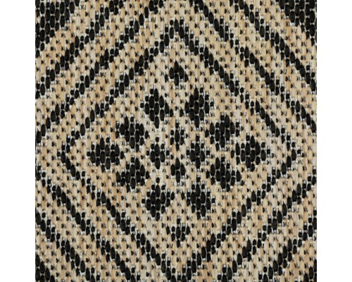 Ковер Турецкий Canan PAROS дизайн 6610A BLACK-CREAM