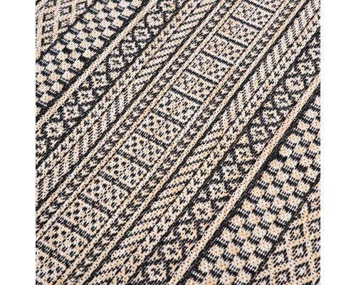 Ковер Турецкий Canan PAROS дизайн 6672A BLACK-CREAM