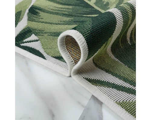 Ковер Турецкий YAKAR TEKSTIL GREEN BAY дизайн 6240-1 GREEN-WHITE