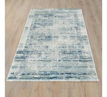 Ковер Турецкий ULUBEY IPLIK / BEHRAM ADARA дизайн T2224LL CREAM-BLUE
