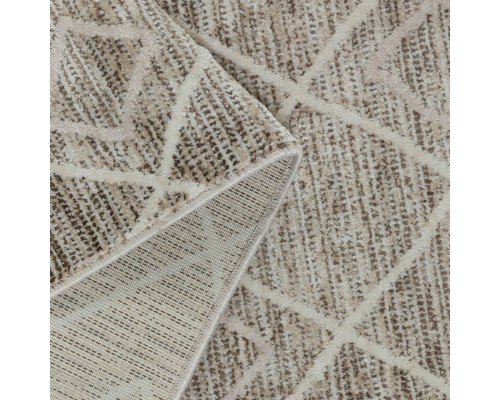 Ковер Турецкий OZKAPLAN KARPET OLBIA дизайн B0648A MINK-L.BEIGE