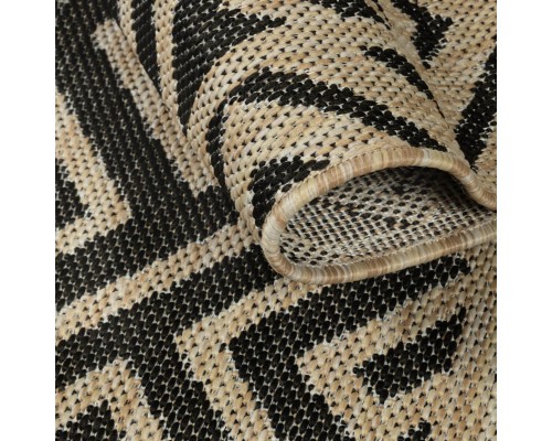 Ковер Турецкий Canan PAROS дизайн A948A BLACK-CREAM