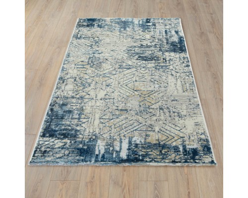 Ковер Турецкий ULUBEY IPLIK / BEHRAM ADARA дизайн T1873LL BLUE-BLUE