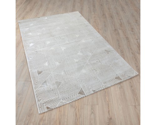 Ковер Турецкий ULUBEY IPLIK / BEHRAM SIRIUS дизайн T1606LL CREAM-CREAM