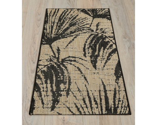 Ковер Турецкий Canan PAROS дизайн A958A BLACK-CREAM