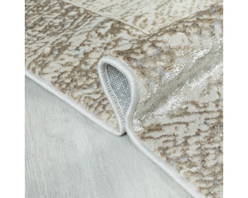 Ковер Турецкий ULUBEY IPLIK / BEHRAM SANTOS дизайн C999ARC CREAM-CREAM