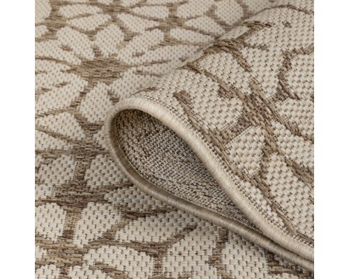 Ковер Турецкий Bade dis SIDE дизайн F8681 BROWN-BEIGE