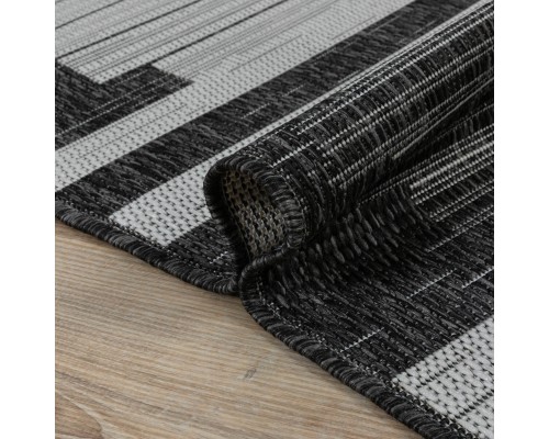 Ковер Турецкий Grand GARDEN SISAL дизайн E2361 CREAM-BLACK