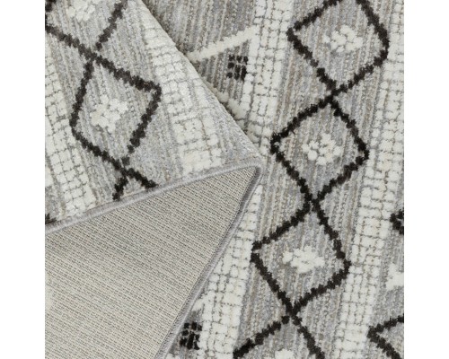 Ковер Турецкий OZKAPLAN KARPET OLBIA дизайн B0592B ANTHRACITE-GREY