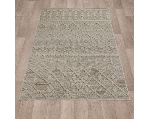 Ковер Турецкий OZKAPLAN KARPET GELA дизайн 0D121A BEIGE-BEIGE