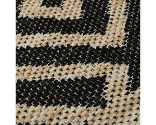 Ковер Турецкий Canan PAROS дизайн A948A BLACK-CREAM