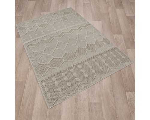 Ковер Турецкий OZKAPLAN KARPET GELA дизайн 0D121A BEIGE-BEIGE