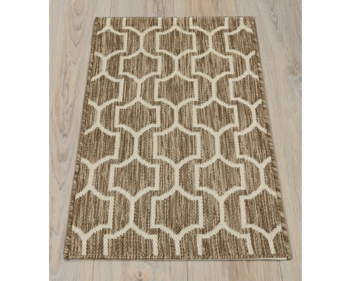 Ковер Турецкий Canan PAROS дизайн A945A L.BROWN-WEISS