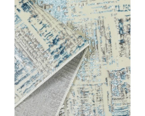 Ковер Турецкий ULUBEY IPLIK / BEHRAM ADARA дизайн T1888LL CREAM-BLUE