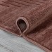 Ковер Турецкий AHENKLI SOFT дизайн J752A MARSALA-MARSALA