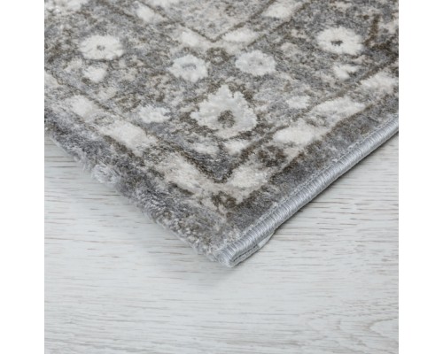 Ковер Турецкий OZKAPLAN KARPET NIRVANA дизайн B0823A WHITE-GREY