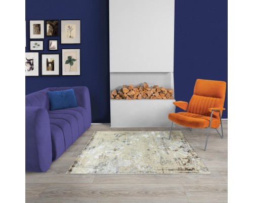 Ковер Турецкий ULUBEY IPLIK / BEHRAM ADARA дизайн T1876LL CREAM-CREAM