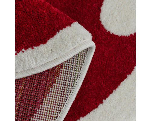 Ковер Турецкий AHENKLI COLOR дизайн L638A RED-WHITE